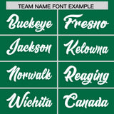 Custom Kelly Green Classic Style Authentic Baseball Jersey