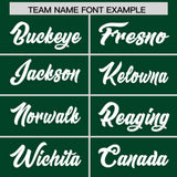 Custom Green Classic Style Authentic Baseball Jersey