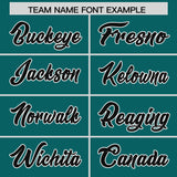 Custom Aqua Classic Style Authentic Baseball Jersey