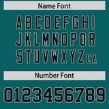 Custom Aqua Classic Style Authentic Baseball Jersey