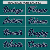 Custom Aqua Classic Style Authentic Baseball Jersey