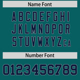 Custom Aqua Classic Style Authentic Baseball Jersey