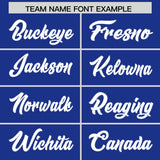Custom Royal Classic Style Authentic Baseball Jersey