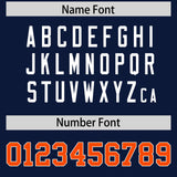Custom Navy Classic Style Authentic Baseball Jersey