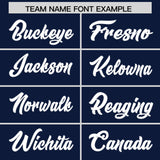 Custom Navy Classic Style Authentic Baseball Jersey