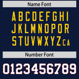 Custom Navy Classic Style Authentic Baseball Jersey
