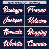 Custom Navy Classic Style Authentic Baseball Jersey
