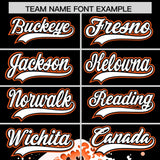 Custom Black Wave Graffiti Pattern Authentic Baseball Jersey