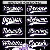 Custom Black Wave Graffiti Pattern Authentic Baseball Jersey