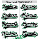 Custom White Wave Graffiti Pattern Authentic Baseball Jersey