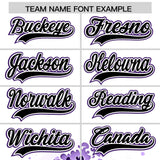 Custom White Wave Graffiti Pattern Authentic Baseball Jersey