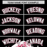 Custom Black Wave Graffiti Pattern Authentic Baseball Jersey