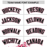 Custom White Wave Graffiti Pattern Authentic Baseball Jersey