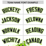Custom White Wave Graffiti Pattern Authentic Baseball Jersey