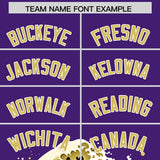 Custom Purple Wave Graffiti Pattern Authentic Baseball Jersey