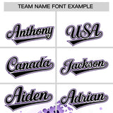 Custom White Wave Graffiti Pattern Authentic Baseball Jersey
