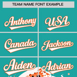 Custom Aqua Wave Graffiti Pattern Authentic Baseball Jersey