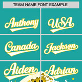 Custom Aqua Wave Graffiti Pattern Authentic Baseball Jersey