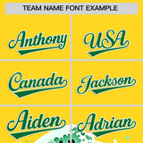 Custom Gold Wave Graffiti Pattern Authentic Baseball Jersey