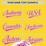 Custom Gold Wave Graffiti Pattern Authentic Baseball Jersey