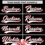 Custom Black Wave Graffiti Pattern Authentic Baseball Jersey
