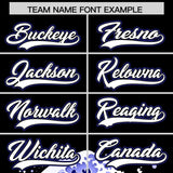 Custom Black Wave Graffiti Pattern Authentic Baseball Jersey