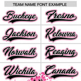 Custom White Wave Graffiti Pattern Authentic Baseball Jersey