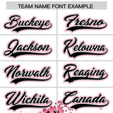 Custom White Wave Graffiti Pattern Authentic Baseball Jersey