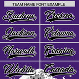 Custom Black Wave Graffiti Pattern Authentic Baseball Jersey