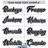 Custom White Wave Graffiti Pattern Authentic Baseball Jersey