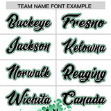 Custom White Wave Graffiti Pattern Authentic Baseball Jersey