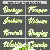 Custom Gray Wave Graffiti Pattern Authentic Baseball Jersey