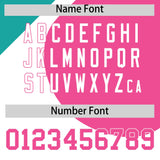 Custom White Aqua-Pink Color Block Personalized Half Heart Pattern Authentic Baseball Jersey
