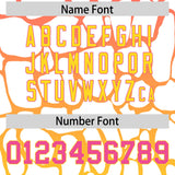 Custom Pink Gold Giraffe Graffiti Pattern Authentic Baseball Jersey