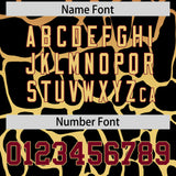 Custom Crimson Khaki Giraffe Graffiti Pattern Authentic Baseball Jersey