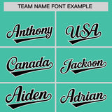Custom Bright Green White Grid Blur Pattern Authentic Baseball Jersey