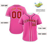 Custom Classic Style Baseball Jersey Personalized Gradient Ribbed Design Hiphop Jersey for Party For Unisex