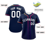 Custom Classic Style Baseball Jersey Personalized Gradient Ribbed Blank Plain Design Style Sportwear For Unisex