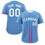 Custom Classic Style Personalized Gradient Ribbed Baseball Shirt Hiphop Clothing for Party For Unisex