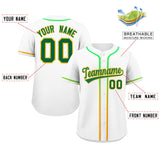 Custom Classic Style Personalized Gradient Ribbed Design Men's Baseball Button Down Baseball Jersey