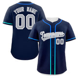 Custom Classic Style Personalized Gradient Ribbed Design Baseball Jersey For Women And Men