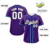 Custom Classic Style Personalized Gradient Ribbed Design Baseball Short Sleeve Active T Shirts Game Jersey