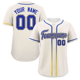Custom Classic Style Personalized Gradient Ribbed Design Hiphop Casual Baseball Jersey For Women And Men Youth
