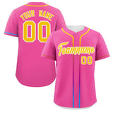 Custom Classic Style Baseball Jersey Personalized Gradient Ribbed Design Fashion Clothing Baseball Jersey For Fans
