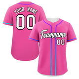 Custom Classic Style Baseball Jersey Personalized Gradient Ribbed Blank Plain Design Style SportwearFor Fans Gift