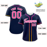 Custom Classic Style Baseball Jersey Personalized Gradient Ribbed Design Fashion Clothing Baseball Jersey For Fans