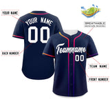 Custom Classic Style Baseball Jersey Personalized Gradient Ribbed Blank Plain Design Style SportwearFor Fans Gift