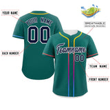 Custom Classic Style Baseball Jersey Personalized Gradient Ribbed Design Fashion Clothing Baseball Jersey For Fans