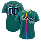 Custom Classic Style Baseball Jersey Personalized Gradient Ribbed Design Fashion Clothing Baseball Jersey For Fans
