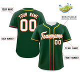Custom Classic Style Baseball Jersey Personalized Gradient Ribbed Blank Plain Design Style SportwearFor Fans Gift
